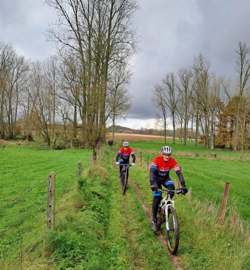 door het veld
